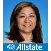 Maria Amaya: Allstate Insurance Logo