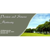 PRESTON & SIMONS MORTUARY Logo