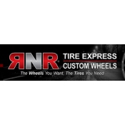 RNR Tire Express  Custom Wheels Logo