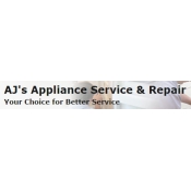 AJs Appliance Service  Repair Logo