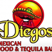 Diegos Mexican Food  Tequila Bar Logo