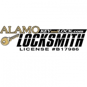 Alamo Key  Lock Logo