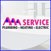 AAA Service Plumbing Heating  Electrical Logo