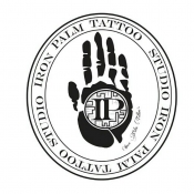 Iron Palm Tattoos Logo