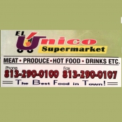 El Unico Supermarket Logo