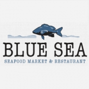 Blue Sea Seafood Market  Restaurant Logo
