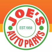 Joe's Auto Parks Parking Logo