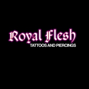 Royal Flesh Tattoo and Piercing Logo