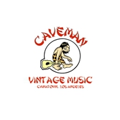 Caveman Vintage Music Logo