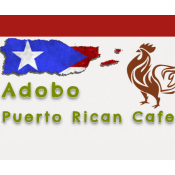Adobo Puerto Rican Café Logo