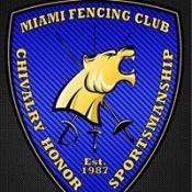 The Miami Fencing Club Logo