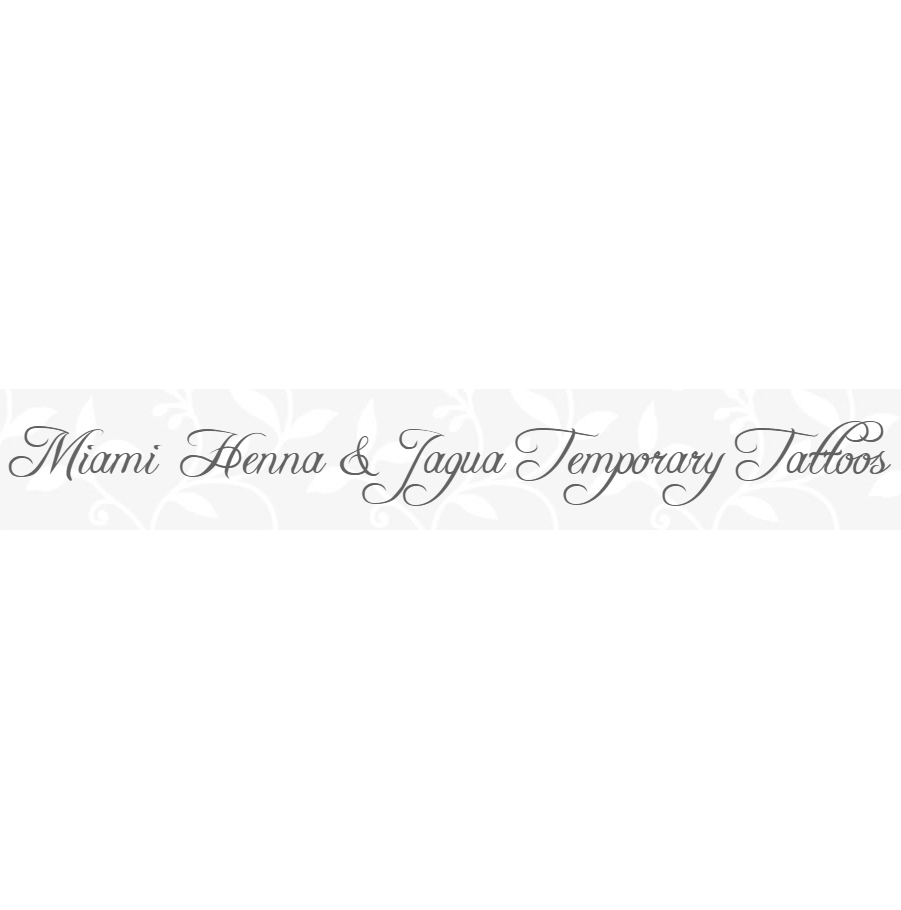 Miami Henna & Jagua Temporary Tattoos Logo