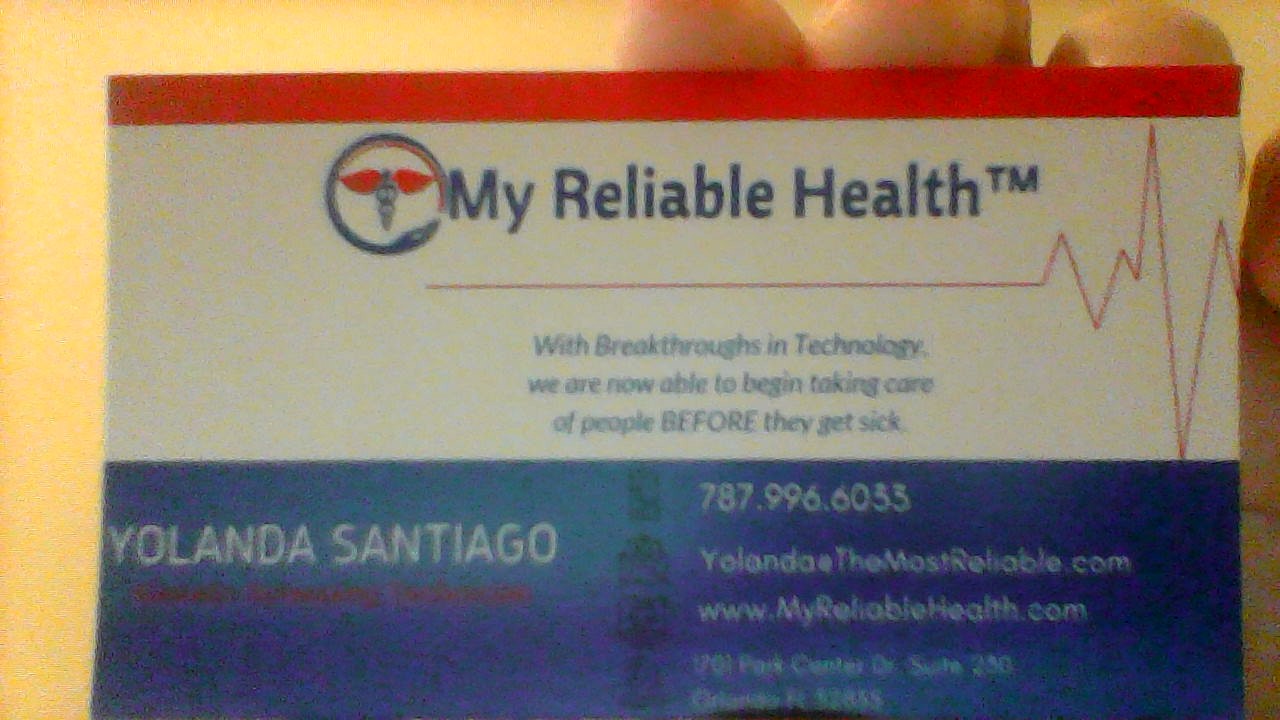 My Reliable Health Logo
