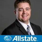 Allstate Insurance Agent: E. Spencer Burk Logo